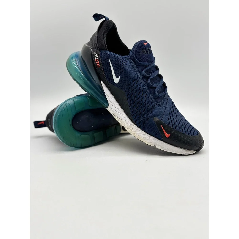 Nike Air Max 270 Midnight Navy Black Teal FD0279-400 Mens 12